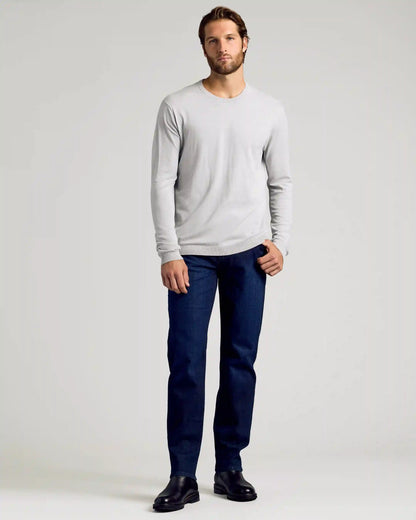 Heather Gray & Fiord Dressy Crew Neck Sweater 2-Pack