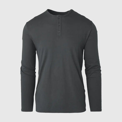 Carbon Classic Long Sleeve Henley