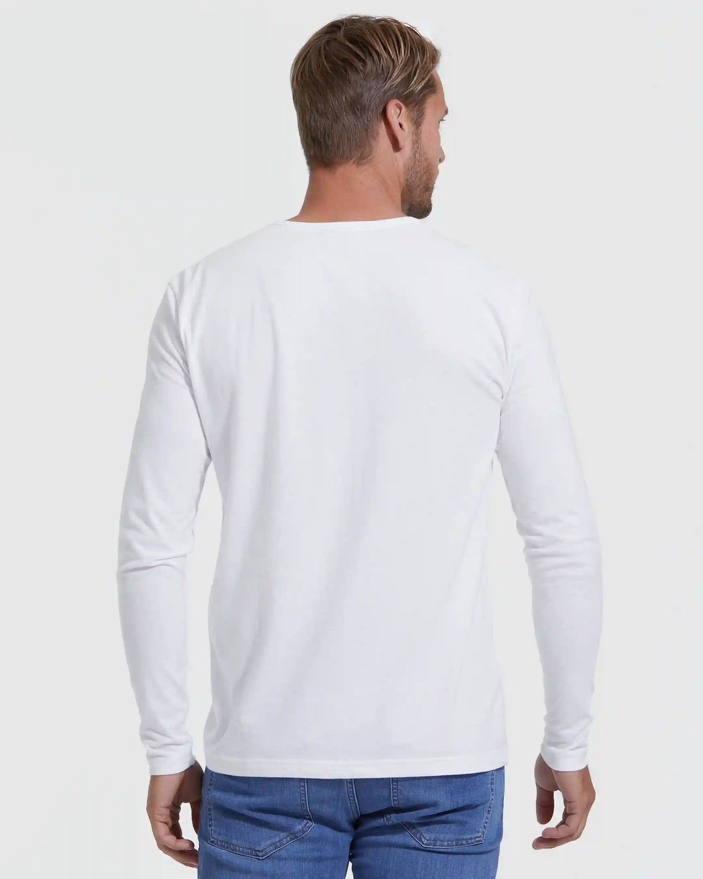 Black & White Classic Henley 6-Pack