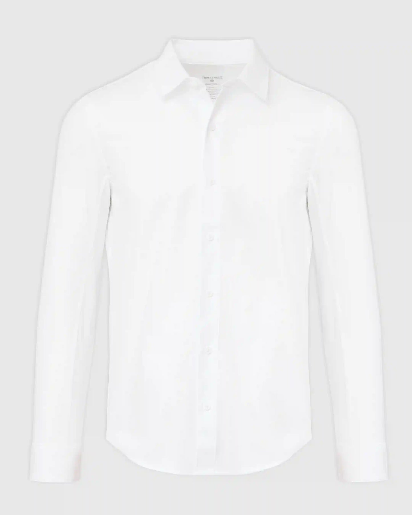 White Commuter Long Sleeve Shirt
