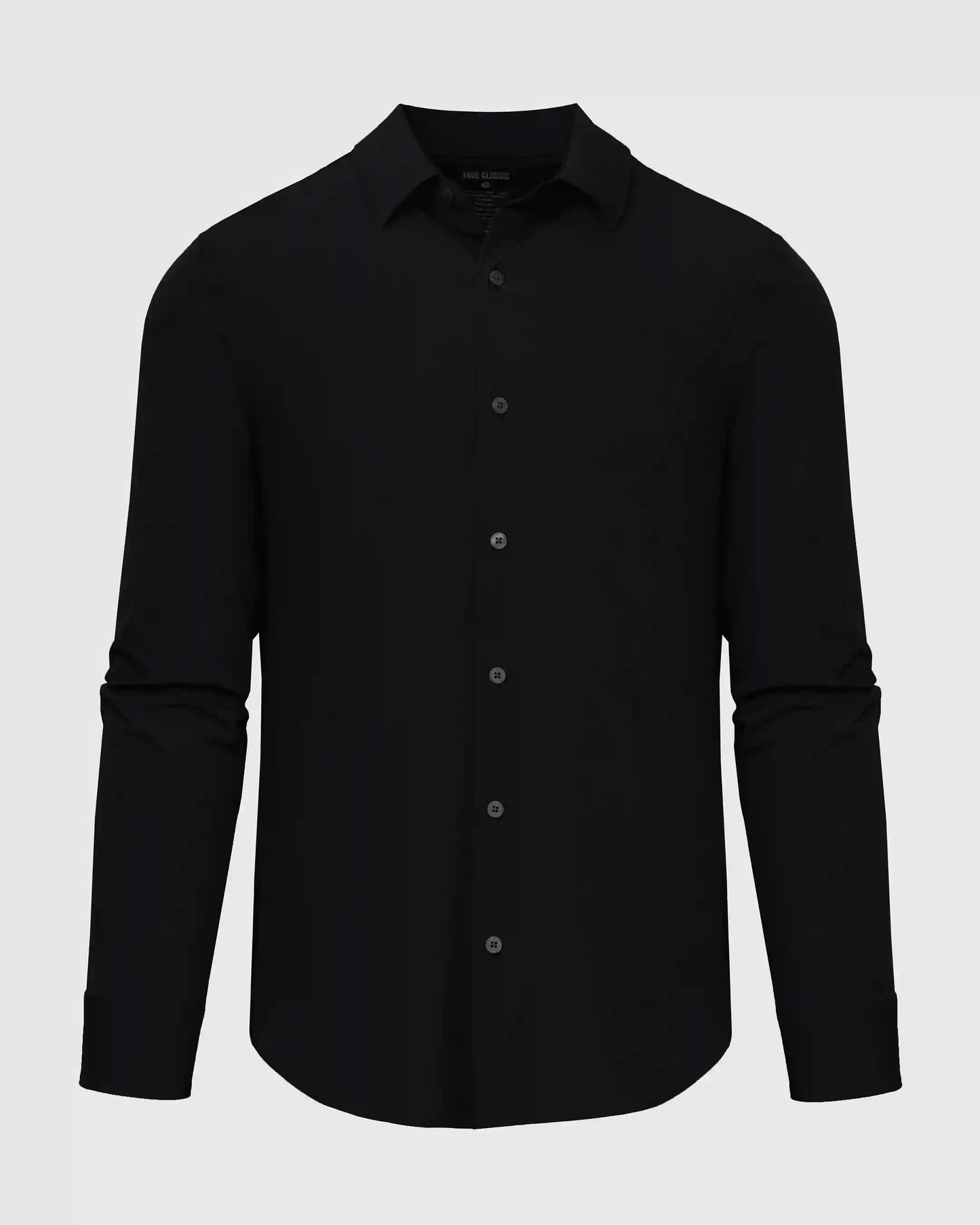 Black Lightweight Dress Shirt
