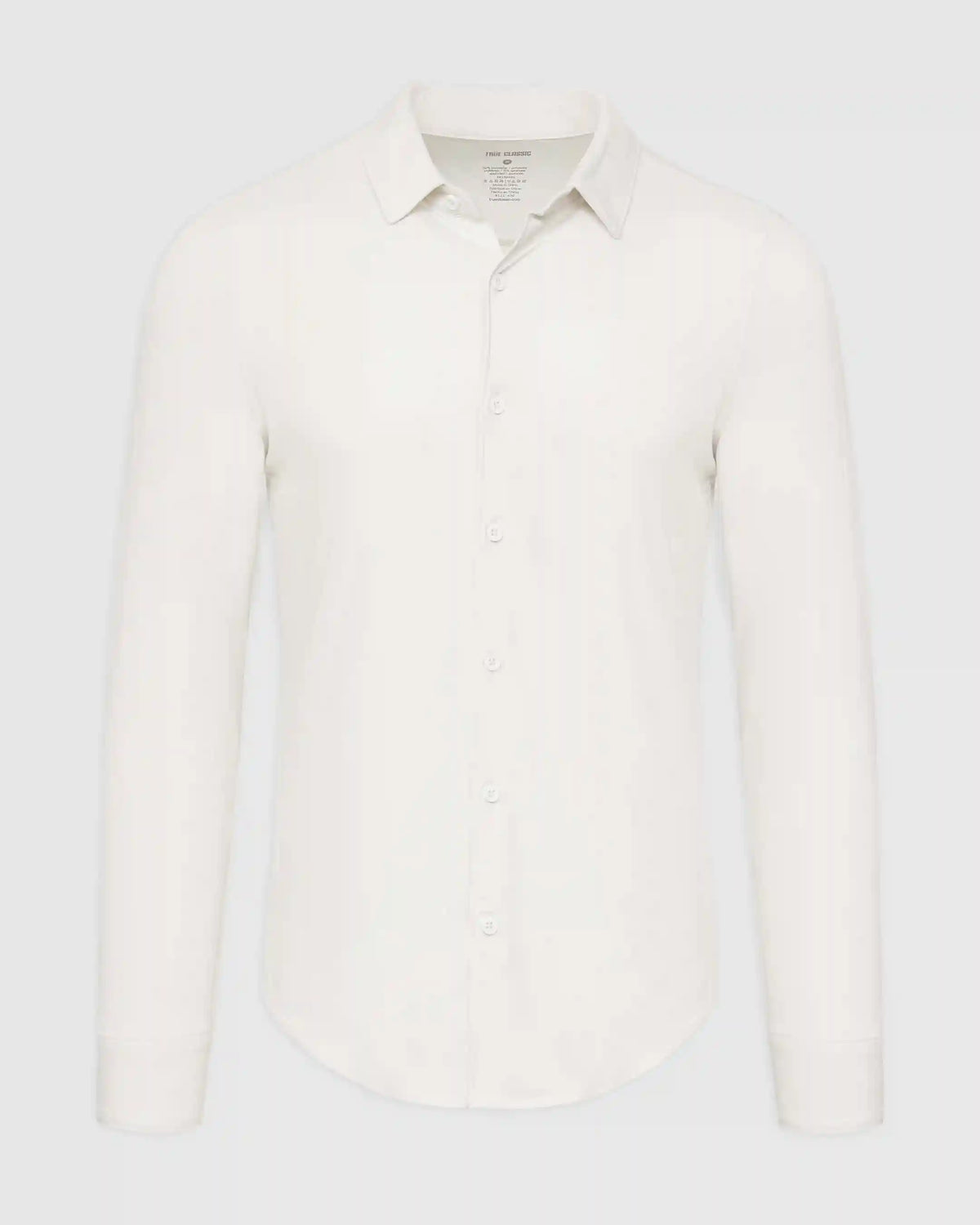 Ecru Long Sleeve Do-It-All Comfort Shirt