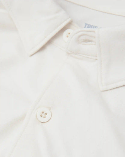 Ecru Long Sleeve Do-It-All Comfort Shirt