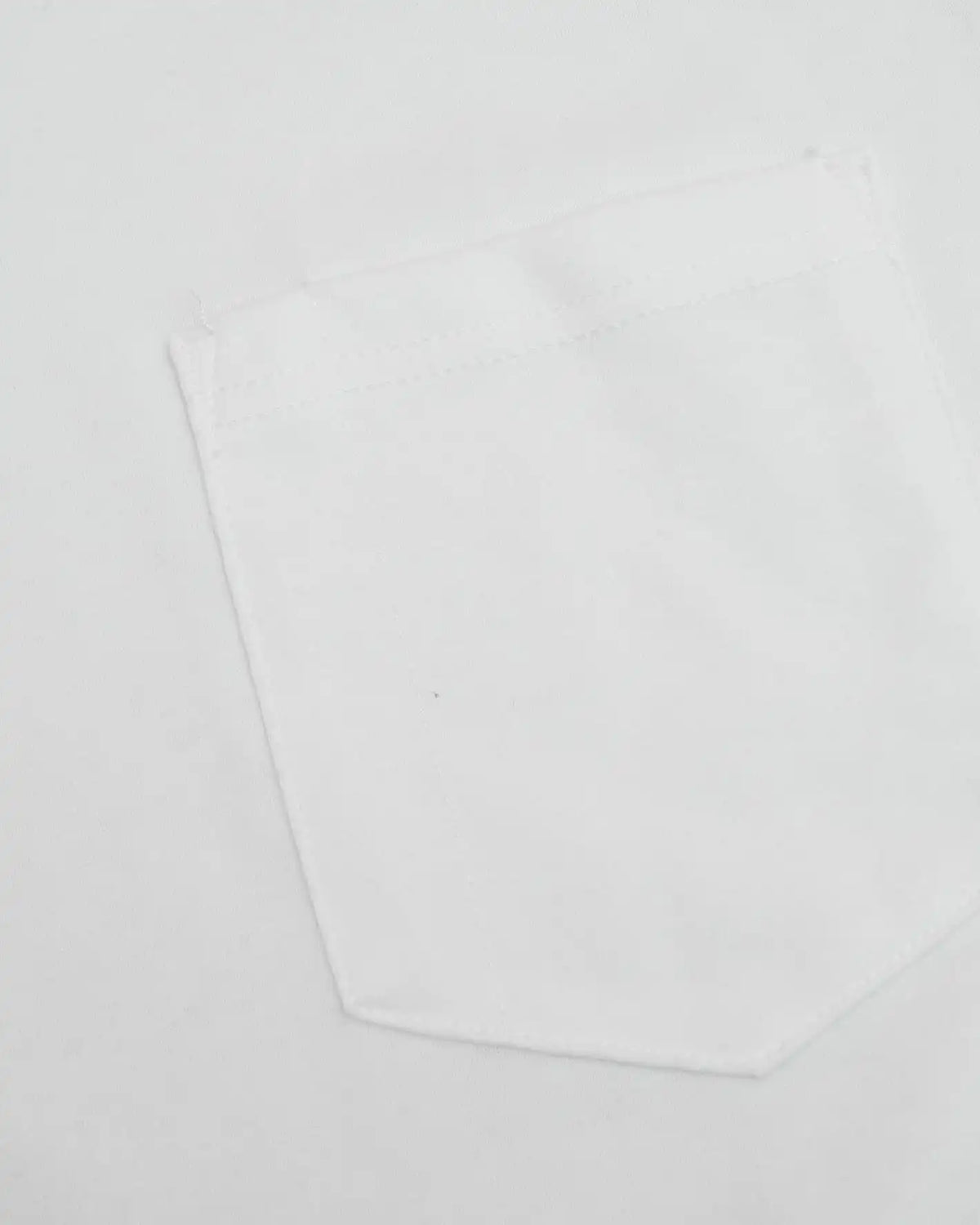 White Tall Heavyweight Long Sleeve Pocket Crew 2-Pack