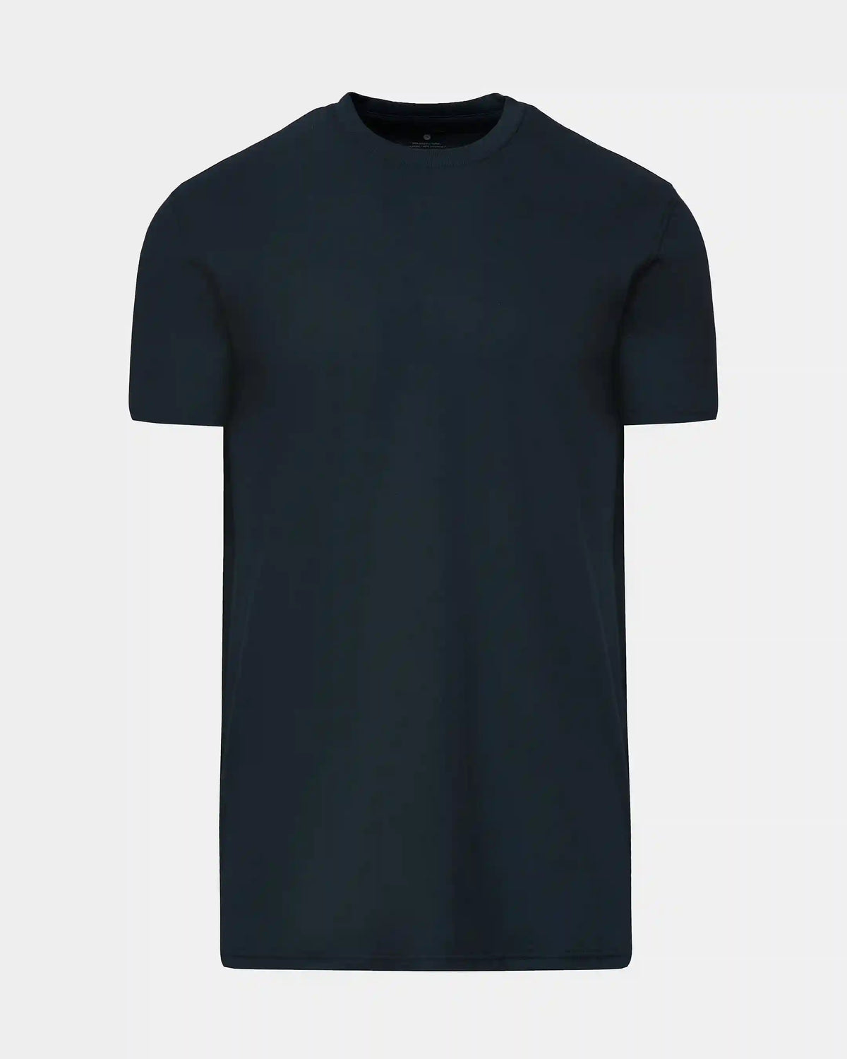 Navy Tall Straight Hem Crew Neck T-Shirt