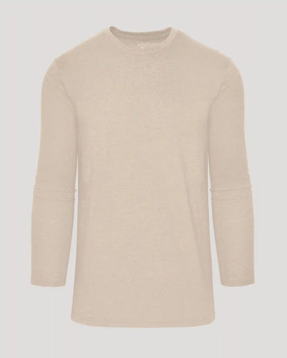 Heather Camel Tall Long Sleeve T-Shirt