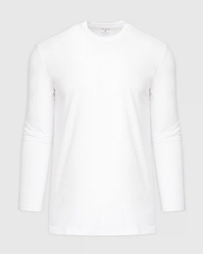 White Tall Long Sleeve T-Shirt