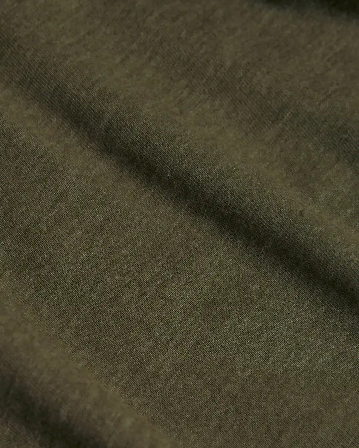 Heather Military Green Tall Short Sleeve Classic V-Neck