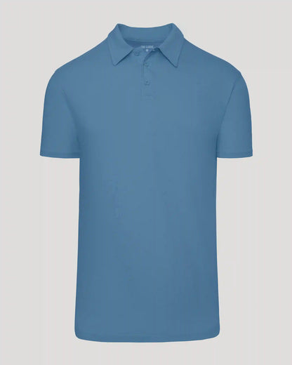 Indigo Short Sleeve Tall Polo