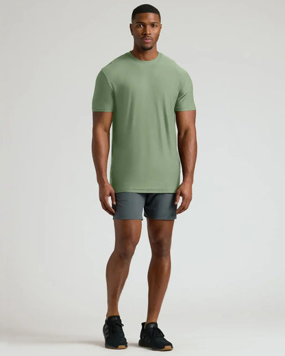 Sage Green Tall Active Crew Neck