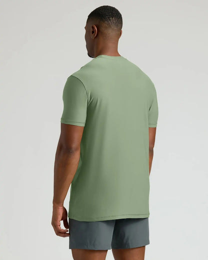Sage Green Tall Active Crew Neck