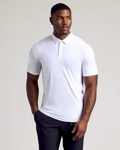 White Tall Active Polo 3-Pack