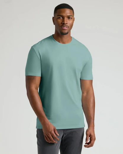 Tall Pima Cotton Blend Crew 2-Pack