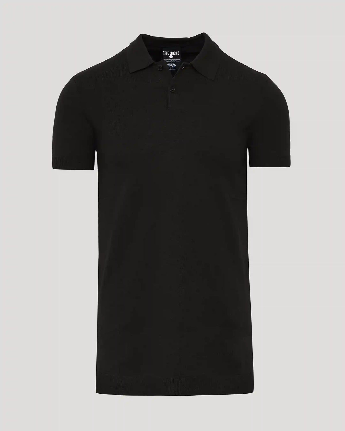Black Tall Dressy Polo