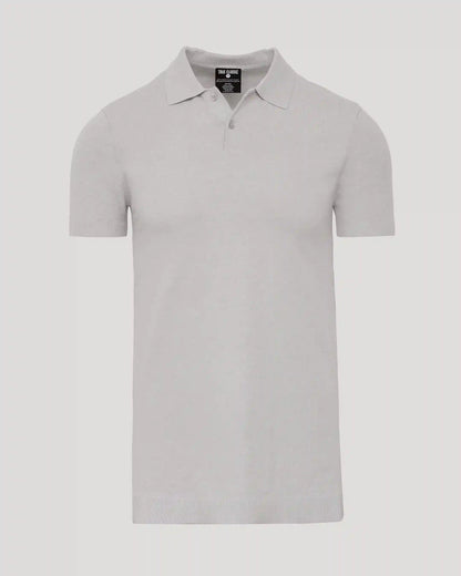 Heather Gray Tall Dressy Polo