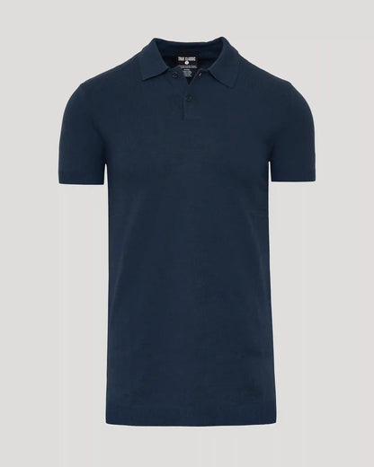 Navy Tall Dressy Polo