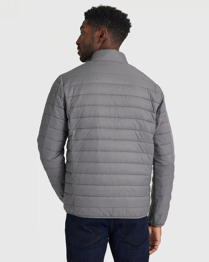Gunmetal Puffer Jacket