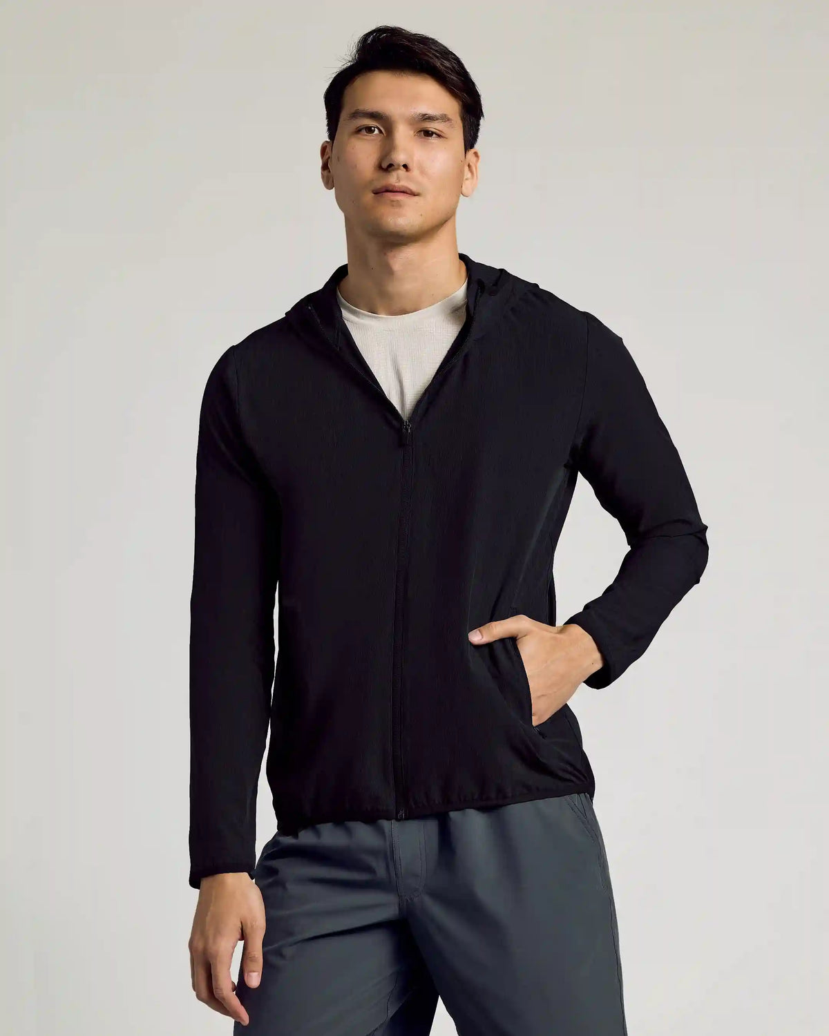 Black Active Shell Jacket