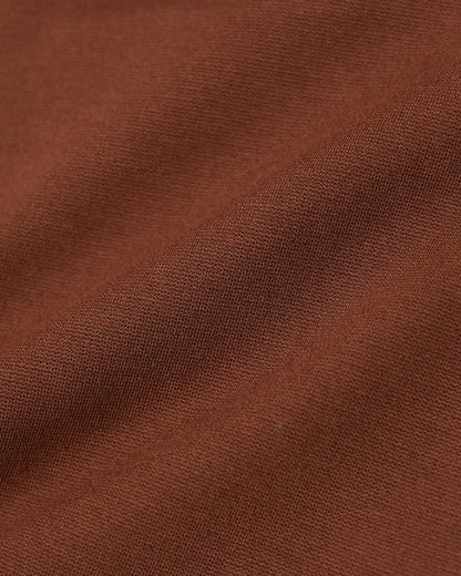 Suede Brown Slim Comfort Knit Chino Pant
