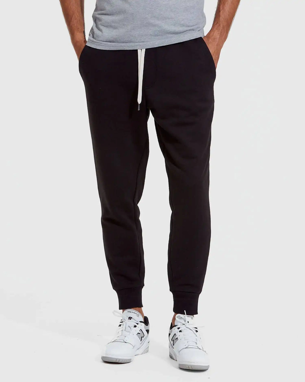 Black Full Zip Fleece Hoodie & Jogger 2-Pack