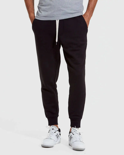 Black Full Zip Fleece Hoodie & Jogger 2-Pack