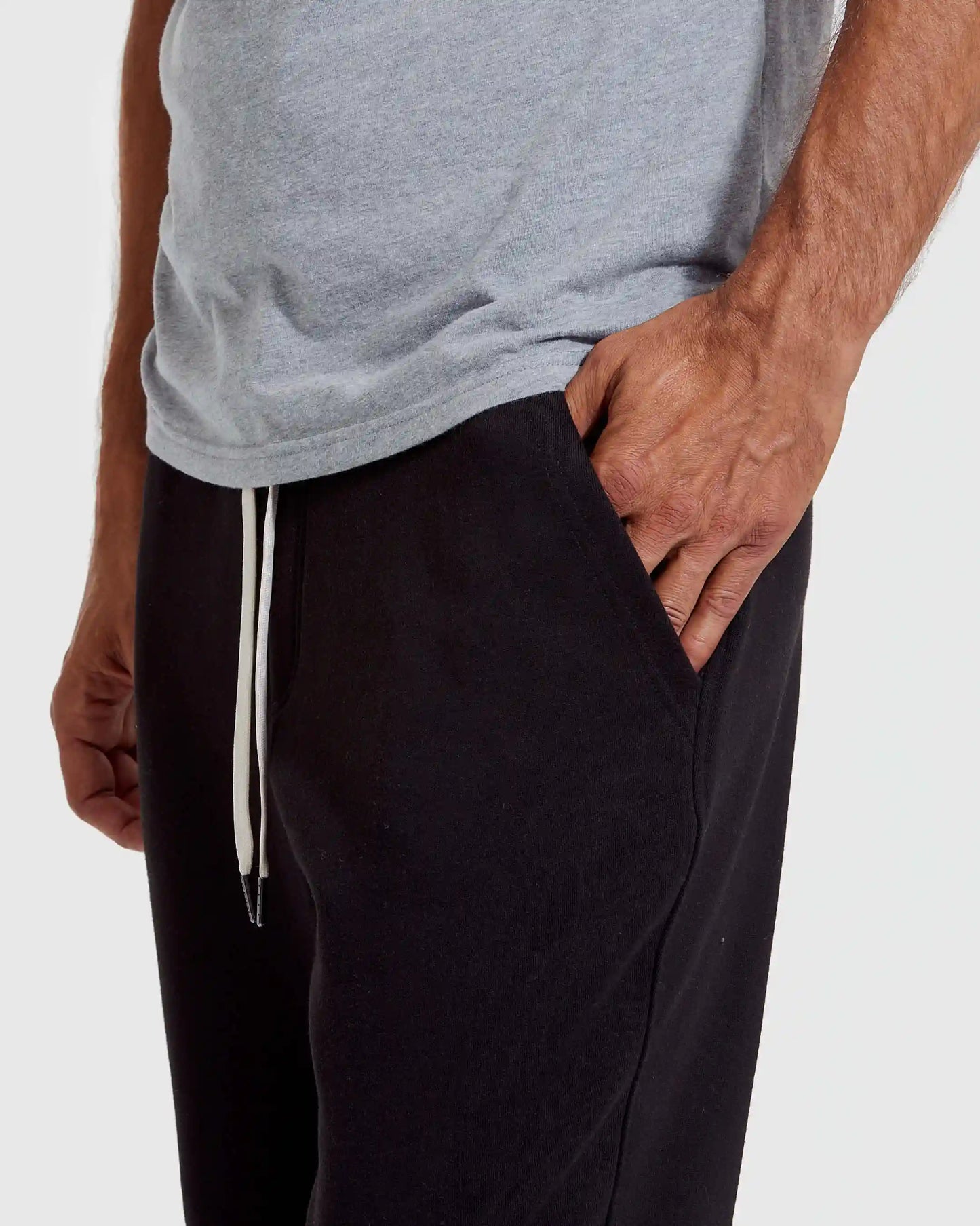 Black Full Zip Fleece Hoodie & Jogger 2-Pack