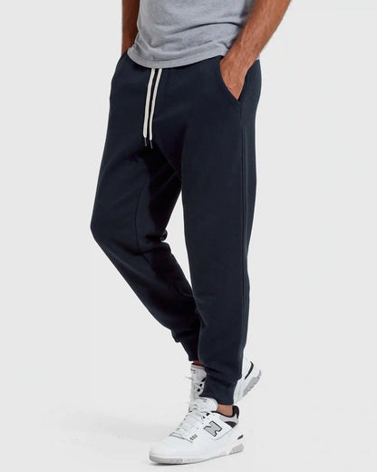 Navy Pullover Fleece Hoodie & Jogger 2-Pack