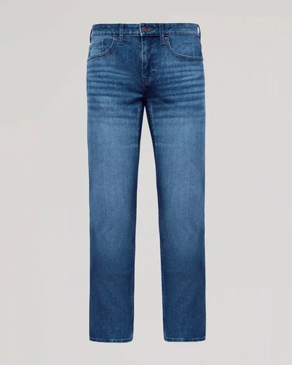 Medium Indigo Wash Straight Authentic Denim Jeans