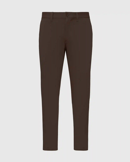 Dark Oak Slim Twill Chino Pant