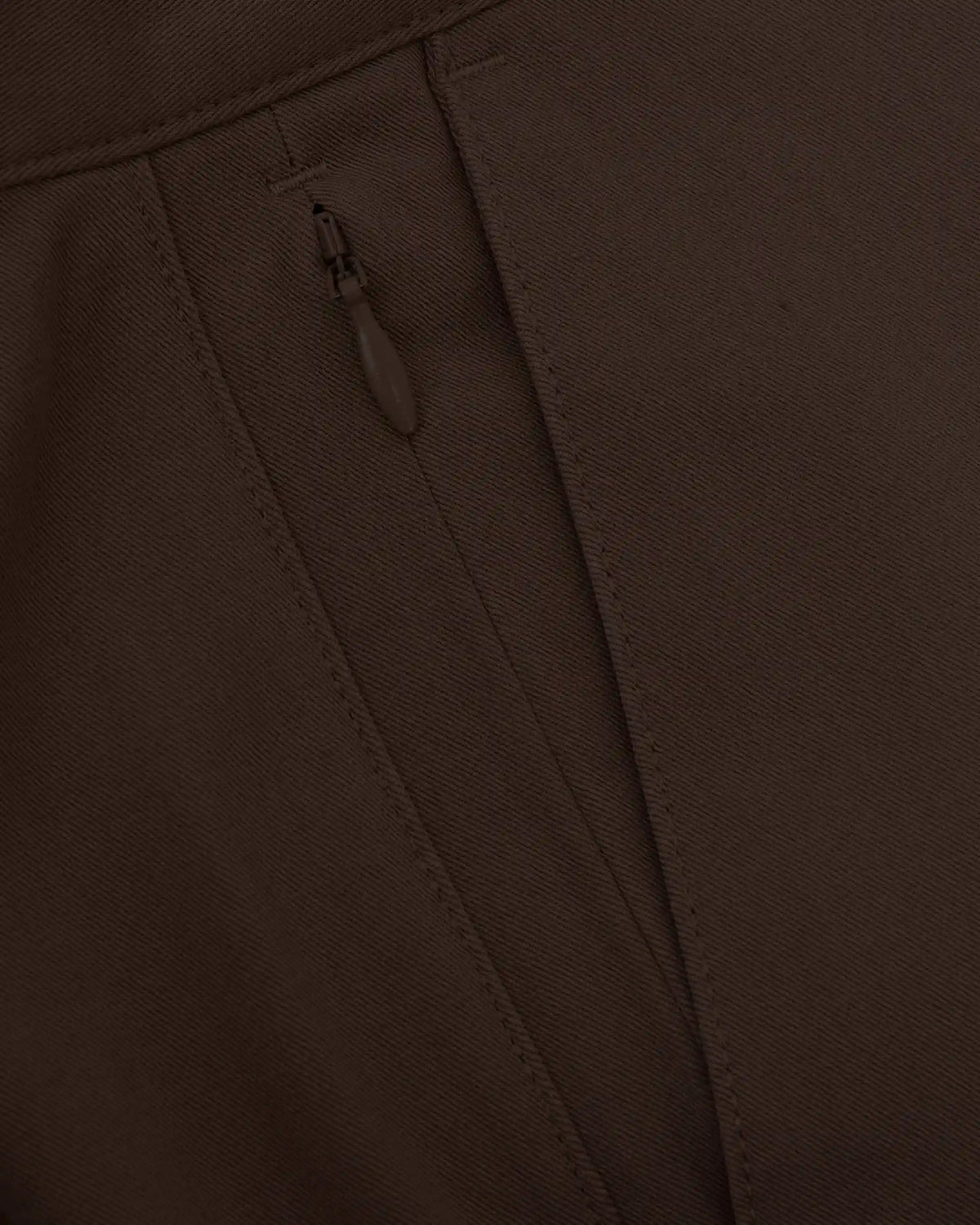 Dark Oak Straight Twill Chino Pant