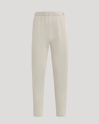 Womens Oatmeal Relaxed Joggers