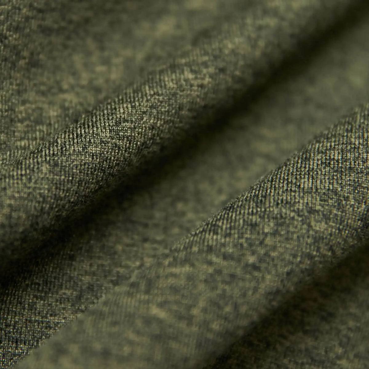 Dark Heather Military Green Active Comfort Short