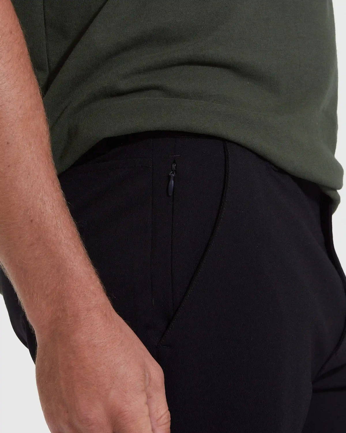 Black Commuter Short