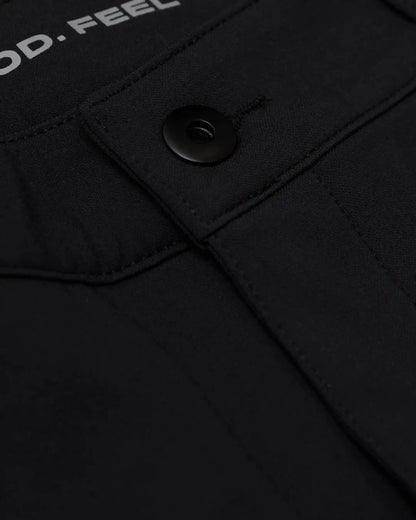 Black Commuter Short