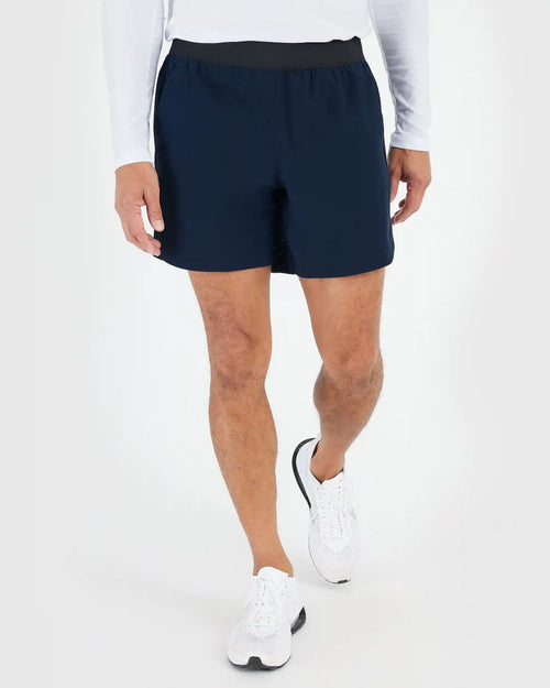 7" Navy Active Training Shorts 2.0