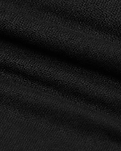 Black Short Classic Crew Neck