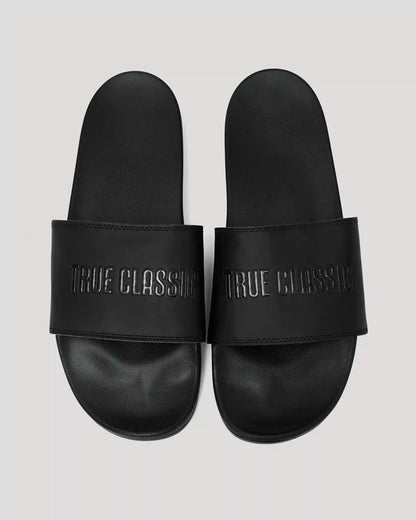 Black Comfort Slides