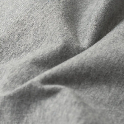 Heather Gray Classic Long Sleeve Crew Neck