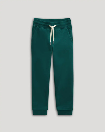 Boys' Deep Emerald Fleece Jogger