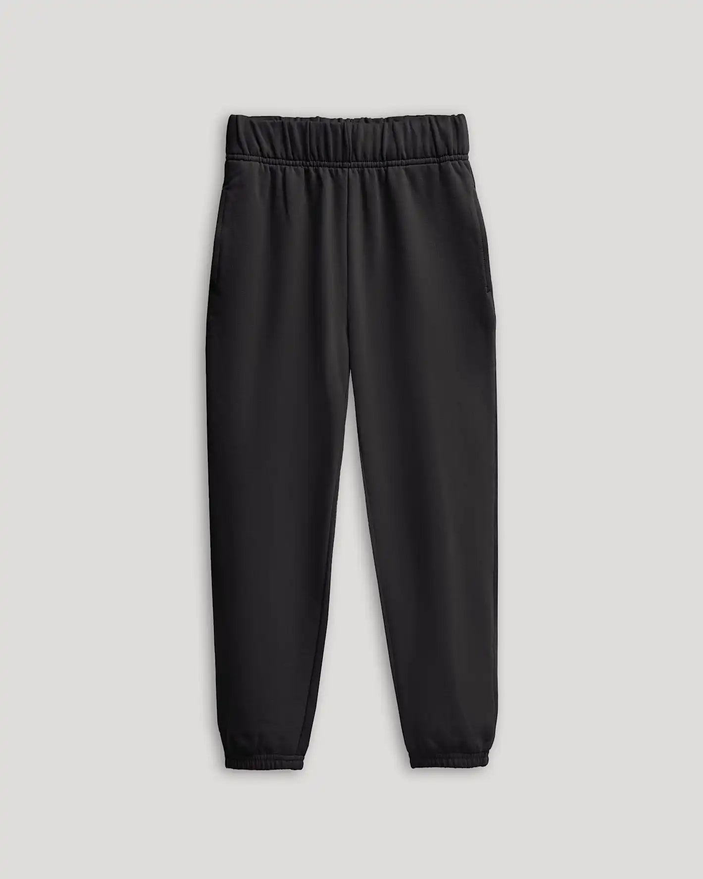 Girls Black Relaxed Joggers