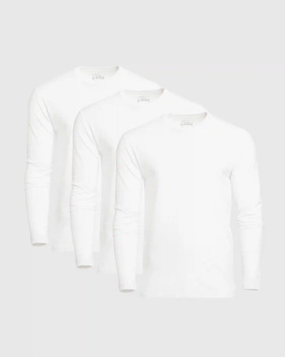 Long Sleeve Crews 3-Pack