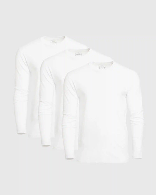 Long Sleeve Crews 3-Pack