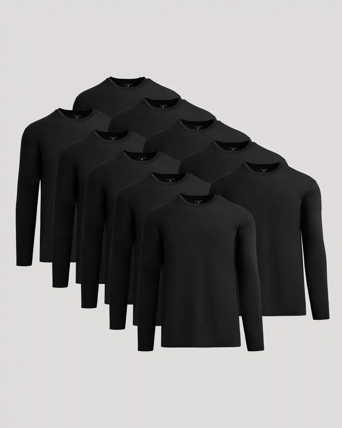 Classic Long Sleeve Crew Neck 10-Pack