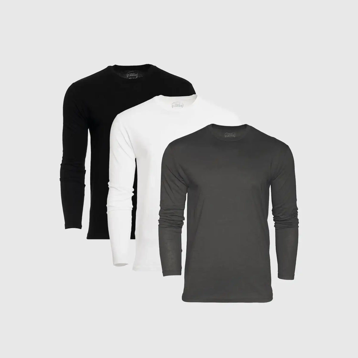 Long Sleeve Crews 3-Pack