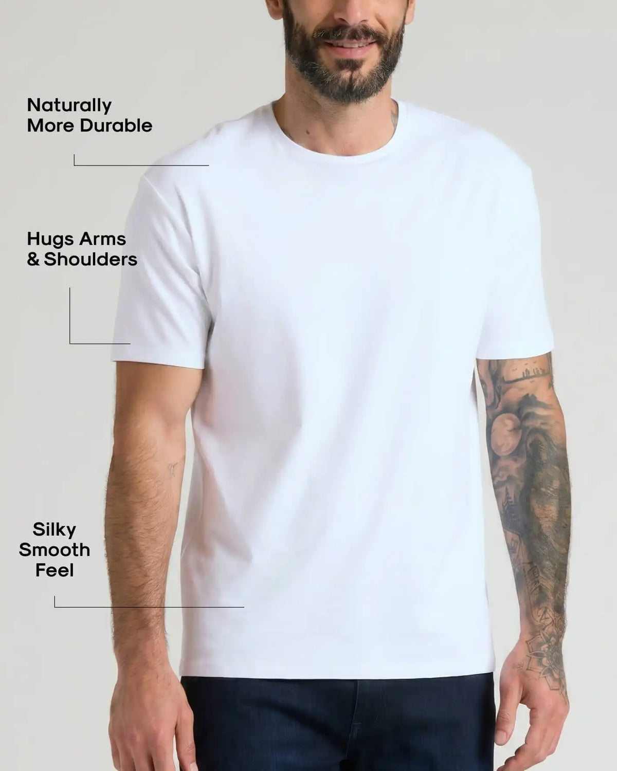 Pima Cotton Blend Crew 7-Pack