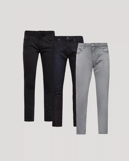 Slim Comfort Stretch Jeans 3-Pack