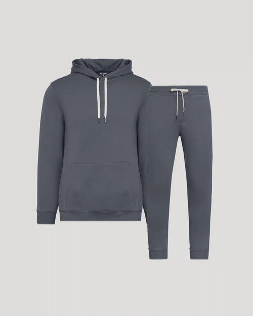 Stormy Pullover Fleece Hoodie & Jogger 2-Pack