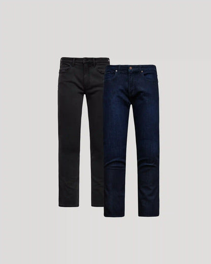 Straight Comfort Stretch Jeans 2-Pack