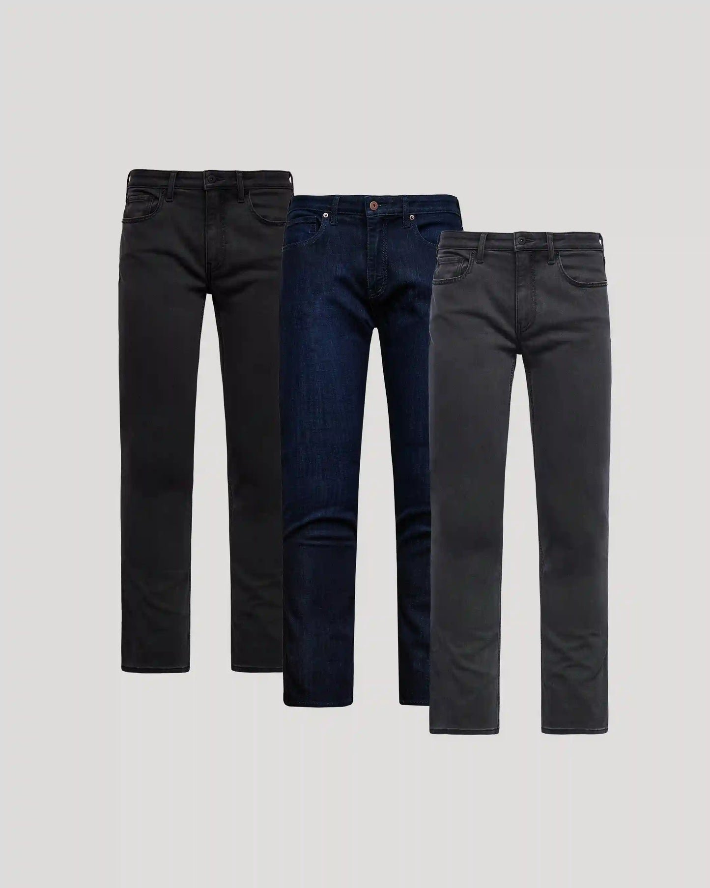 Straight Comfort Stretch Jeans 3-Pack
