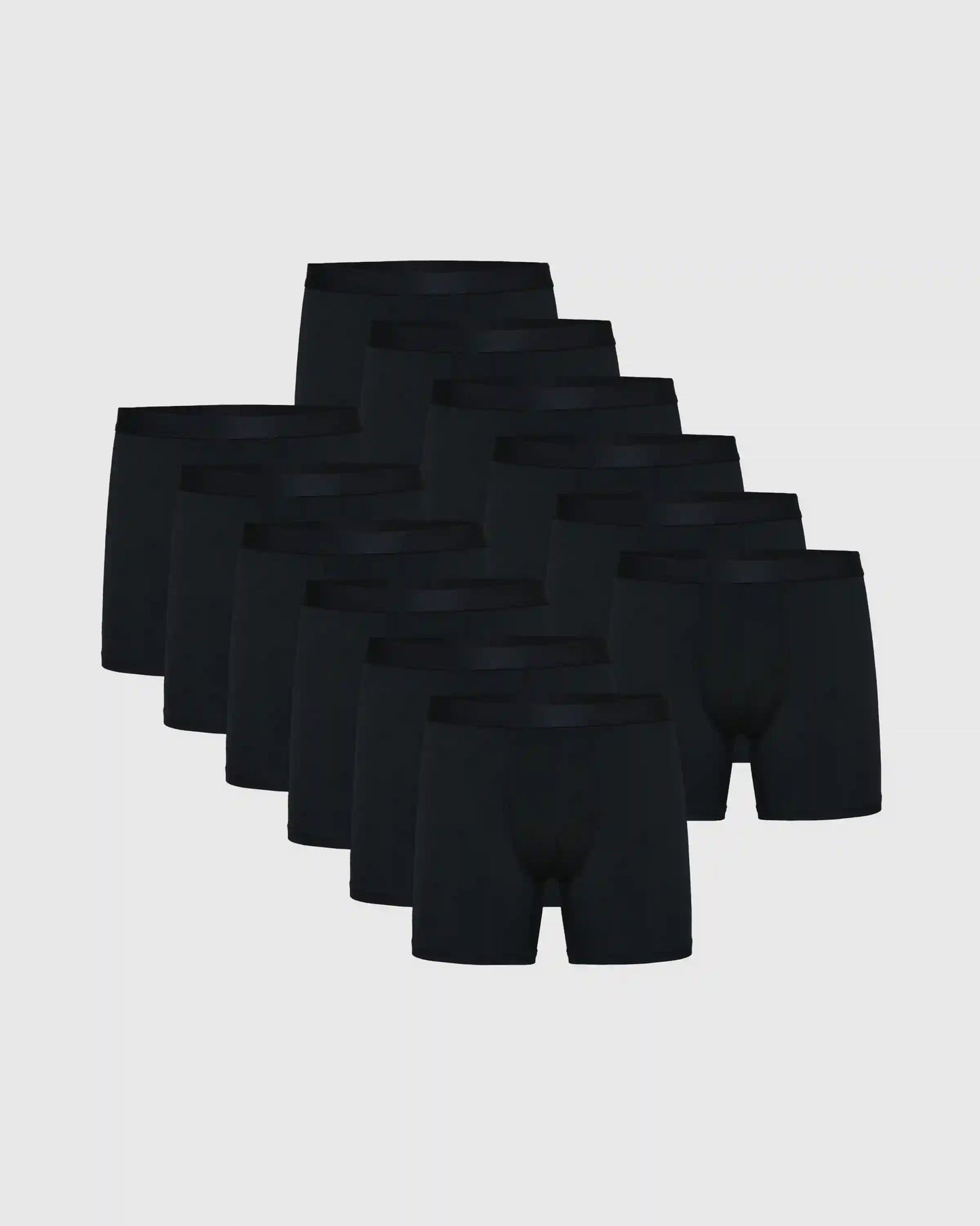 Black Boxer Briefs 12-Pack